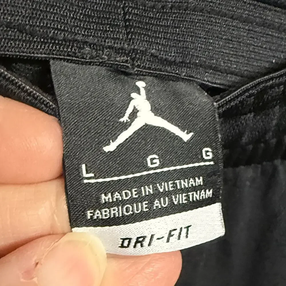 Nike Air Jordan Joggers Sweat Pants Black Sweatpants